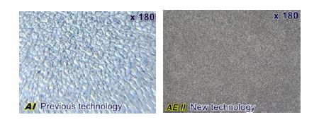 Uniform and crack-free surface finishing with the  tungsten carbide circuit.