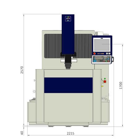 HC100QE2 floor space – front view