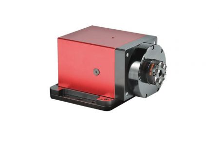 Precision Horizontal C-Axis - Horizontal C axis for precision helical gear machining